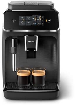 Philips 2200 Series - Espressomachine - 2 Soorten Koffie & Heet water - Melkopschuimer voor Cappuccino - Keramische molen - Volautomatisch - Zwart - Koffiemachine met bonen - EP2220/10 — thumbnail 10