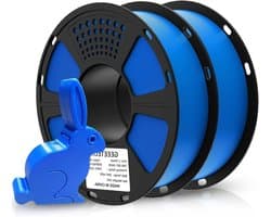 PLA Filament - 3D Print Materiaal - Objecten Printen - Nauwkeurige Tolerantie - 2 kg - Blauw
