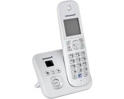 Draadloze Telefoon - Vaste Telefoon - Thuis Bellen - Antwoordapparaat - 120 Contacten - Parelzilver