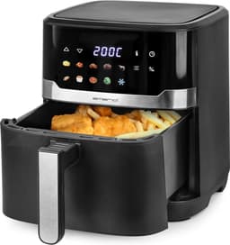Digitale Heteluchtfriteuse - Airfryer XXL - Gezond Frituren - 10 Automatische Programma's - 6.5 Liter - Zwart — thumbnail 3