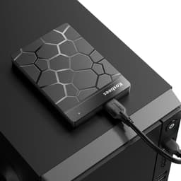 Externe Harde Schijf - Draagbare Opslag - Bestanden Opslaan - Plug and Play - 1 TB - Zwart — thumbnail 2