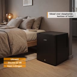 TZS First Austria Mini koelkast - Minibar - 30 liter - Vrijstaand - Volledig stil 22dB - Zwart — thumbnail 14