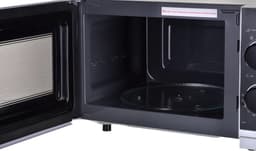 Magnetron Oven - Keukenapparaat - Snel Opwarmen - Platte Bodem - 20 Liter - Zilver Zwart — thumbnail 4