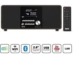 Imperial DABMAN i200 V2 - DAB+ / FM Radio - Internetradio - Bluetooth - WiFi - USB - Hout