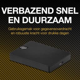 Externe SSD - Draagbare Opslag - Bestanden Overzetten - Razendsnelle Dataoverdracht - 2 TB - Zwart — thumbnail 5