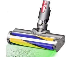 Elektrisch aangedreven laser zuigmond geschikt voor Dyson V8 V10 V11 V15 - Turbo borstel soft roller