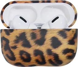 Shieldcase Leopard Pattern Case - beschermhoes geschikt voor Airpods Pro / 2 Pro Case - bruin - Luipaard hoesje - Siliconen case - HardCase - beschermhoes geschikt voor Apple AirPods Pro / Pro 2 — thumbnail 1
