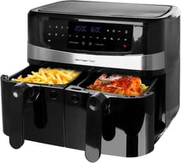 Airfryer XXL - Dubbele Mand Airfryer - kookgerei — thumbnail 1