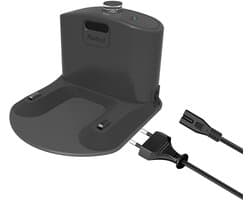 Kraftverdia - Oplaadstation – Oplaadstandaard accessoires compatibel met iRobot Roomba E5 E6 I1 I3 I4 I6 I7 I8 500 600 700 800 900 serie stofzuiger – Met netsnoer – Zwart