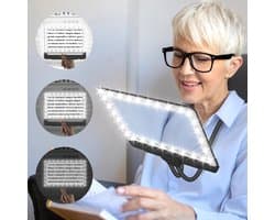 Handsfree Vergrootglas met Halsband en 43 LED Lichten voor Lezen en Hobby's