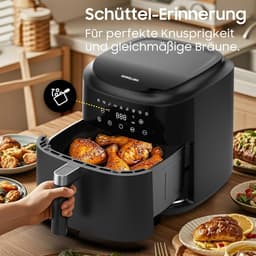 Grote heteluchtfriteuse XXL 9 liter met 9 programma's en LED-display — thumbnail 3