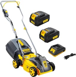 Draadloze Grasmaaier - Accugrasmaaier - Gazon Onderhoud - Borstelloze Motor - 32cm Maaibreedte — thumbnail 1