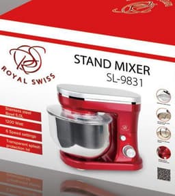 Krachtige Keukenmachine 1200W - Kneed-, Roer- en Mixmachine met Grote Kom (5L) — thumbnail 1
