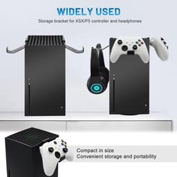 Universele Controller Houder - Gamepad - Wandmontage voor Controller en Hoofdtelefoon - Hoofdtelefoonhouder voor Games - Headset Stand Game — thumbnail 4