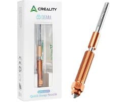 Upgrade Mondstuk Set voor 3D Printer K1 K1 MAX K1 SE K1C Ender 3 V3 Series - Snellere Print met Koper & Gehard Staal Nozzle