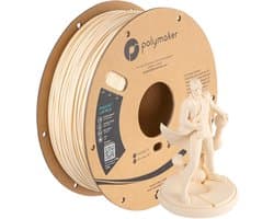Lichtgewicht PLA Filament - Foam PLA - 3D Modellen Printen - Half Gewicht - 1.75 mm - Wit