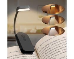 Leeslampje voor Boek - Loeplamp voor in Bed - Lamp met Klem - Opvang