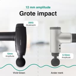 Massage gun professioneel - Sport relax apparaat - Inclusief opbergkoffer - Trainingsaccessoire — thumbnail 3