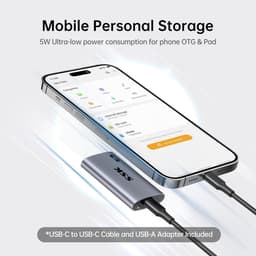 1TB Draagbare Externe SSD - Tot 550MB/s USB-C en USB-A — thumbnail 2
