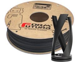 ASA 3D Printer Filament Zwart - Sterk, UV-bestendig en Nauwelijks Kromtrekking - 1.75mm, 750g