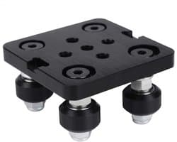 Aluminium Profiel Katrol Bouw Gantry Plate met V-Wiel voor 3D Printers