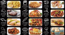 XXL Heteluchtfriteuse 6 Liter - Olievrij Frituren, Grillen en Bakken met Digitaal Touchscreen — thumbnail 5