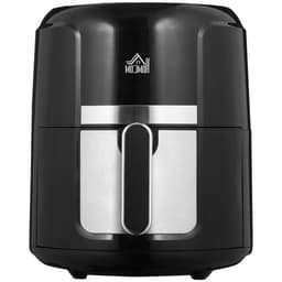 4L Heteluchtfriteuse – Airfryer – Luchtfriteuse – Friteuse Zonder Olie – Digitale Airfryer – 12 Voorinstellingen – Temperatuurinstelling 80-200°C – Antiaanbaklaag – Zwart — thumbnail 1