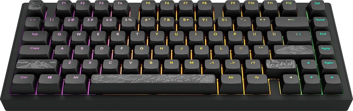 Dark Project ALU Terra Nostra R2 - Mechanisch Gaming Toetsenbord ANSI - Zwart — afbeelding 1