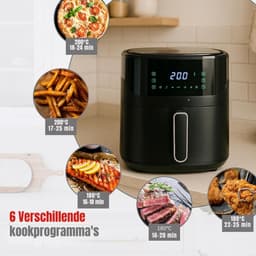 Core® Airfryer xl - Airfryer xxl - Heteluchtfriteuse - Zwart- 39cm x 29cm x 34cm — thumbnail 2