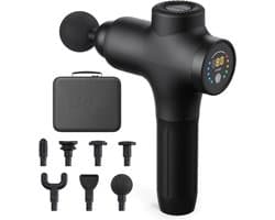 SCH® Massage Gun Professioneel - Massage Gun - Zwart - 18cm x 7cm x 25 cm