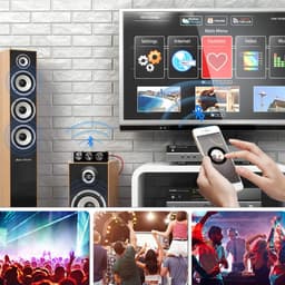 Krachtige Mini Stereo Audio Versterker Module met Bluetooth 5.0 en Bas/Treble Controle — thumbnail 3