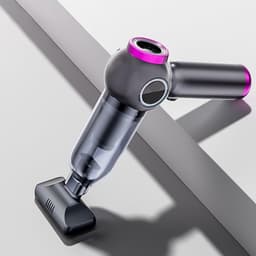 Auto Stofzuiger Draadloos - Kruimelzuiger - Handstofzuiger - Kleine Stofzuiger - Draadloze Stofzuiger - Air Duster Auto Stofzuiger Nat en Droog - Zwart — thumbnail 1
