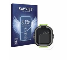 Savvies - Screenprotector voor TickTalk 5 Smart Watch - Folie Beschermfolie transparant 6 Stuks