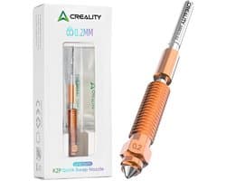 Hittebestendige Nozzle Set met Titanium Legering Keel voor 3D Printers