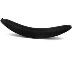 Allecto plus - Vervangende kussensloop voor hoofdband van gaming headset - zwart met zachte padding