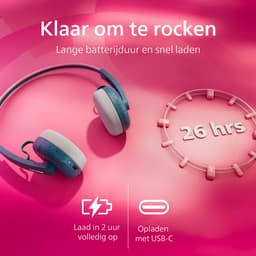 PHILIPS TAH2000TL/00 Draadloze on-ear koptelefoon - multipoint aansluiting - Retro Look - Light Weight - Teal Blauw — thumbnail 6