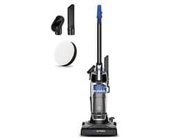 Krachtige Zakloze Verticale Stofzuiger voor Tapijten en Vloeren, Ultra Lichtgewicht met Vervangfilter, Blauw