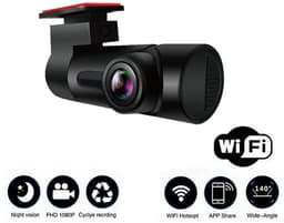 Auto DVR Achteruitrijcamera Parkeerbewaking Recorder G-sensor 140° Groothoek — thumbnail 3