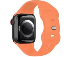 Bandje Geschikt voor Apple Watch 1, 2, 3, 4, 5, 6, 7, 8, 9, SE - 38/40/41 mm Bandje Siliconen Horloge Band Verstelbaar - Smartwatch Bandje Siliconen - Calendula