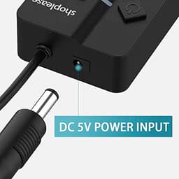 USB 3.0 Splitter 7 Poorts met 5V/2A Adapter en Individuele Aan/Uit-schakelaar — thumbnail 5