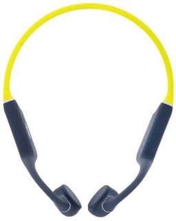Creative Outlier Free+ Bone Conduction hoofdtelefoon - verstelbare transducers, IPX5 las- en spatbescherming, tot 10 uur batterijduur (grijs en limoengroen) — thumbnail 3