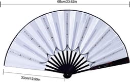 Opvouwbare LED Ventilator voor Feesten en Raves - Perfect voor Dans en Show — thumbnail 5