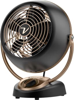 Vintage metalen ventilator voor bureaus - 12 inch — thumbnail 3