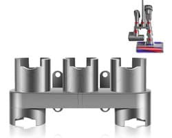 Accessoirehouder geschikt voor Dyson V7 V8 V10 V11 V15 Gen5 stofzuiger Accessoirehouder Dockingstation Wandmontage-stofzuiger met zak-Grijs-dyson steelstofzuiger-stofzuiger zonder zak-1 verpakking