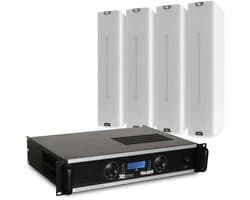 Power Dynamics PDCS403 passieve speakerset voor gebedshuis, sportzaal of bedrijfshal - 500W - Wit