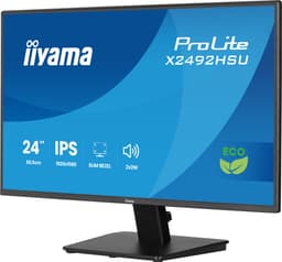 iiyama ProLite X2492HSU-B1 - 24 inch - Full HD - IPS - USB-Hub (2x) - Energy label B — thumbnail 3