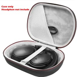Koptelefoon Case - Harde Beschermhoes - On-Ear/Over-Ear - Voor De Meeste Merken/Bluetooth/Hifi/Bedrade Hoofdtelefoon/Gaming-Headset - Koptelefoon Hoesje - Beschermhoes - Draagtas - Waterbestendig - Stootvast - Oortjes Opberg Hoesje - Hoge Kwaliteit! — thumbnail 5
