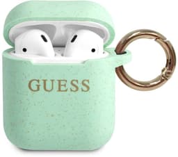 GUESS Silicone Case AirPods 1 / AirPods 2 - Groen — thumbnail 1
