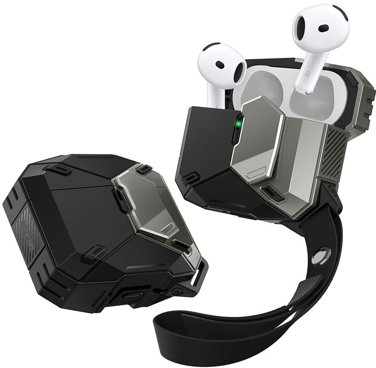 i-Blason Matrix hoesje geschikt voor AirPods 4 en geschikt voor MagSafe — afbeelding 1