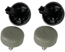 4 stuks Geschikt voor de Epson LQ590KII handgreep LQ 590K2 handbediende papierroldraaiknop